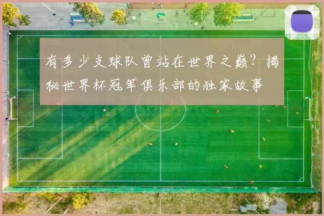 有多少支球队曾站在世界之巅？揭秘世界杯冠军俱乐部的独家故事